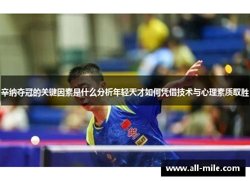 辛纳夺冠的关键因素是什么分析年轻天才如何凭借技术与心理素质取胜